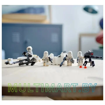 Конструктор LEGO Star Wars 75320 Боевой набор снежных пехотинцев картинка 9